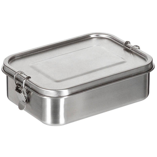 Lunchbox "Premium", Edelstahl, 19x14,5x6,5 cm, Fox Outdoor - Der Campingprofi