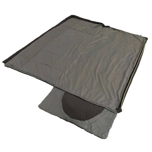 Schwarz Deckenschlafsack Contour, Outwell - Der Campingprofi