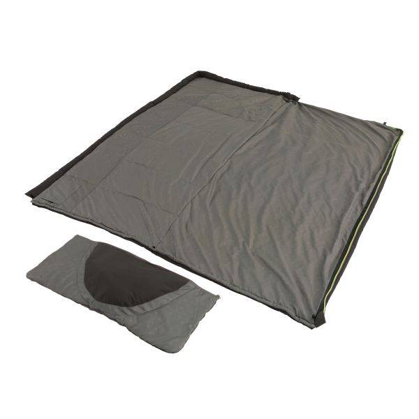 Schwarz Deckenschlafsack Contour, Outwell - Der Campingprofi